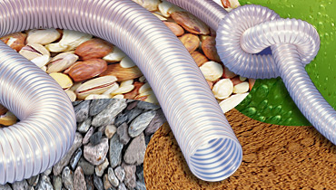 Schläuche für die Rohmaterialförderung in höchster Qualität Schläuche zur Rohmaterialförderung