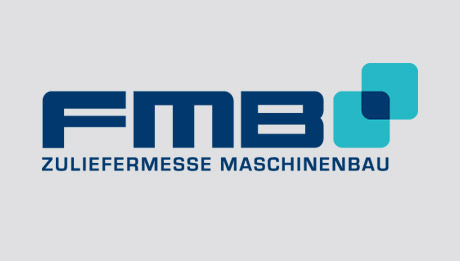 Besuchen Sie uns auf der FMB 2022 Logo der Messe Forum Maschinenbau