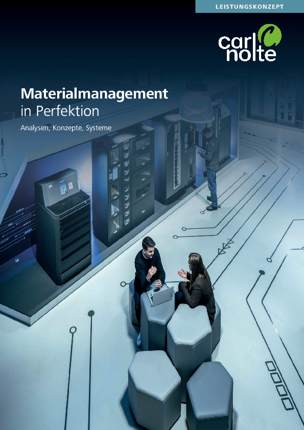 Broschüre Materialmanagement in Perfektion